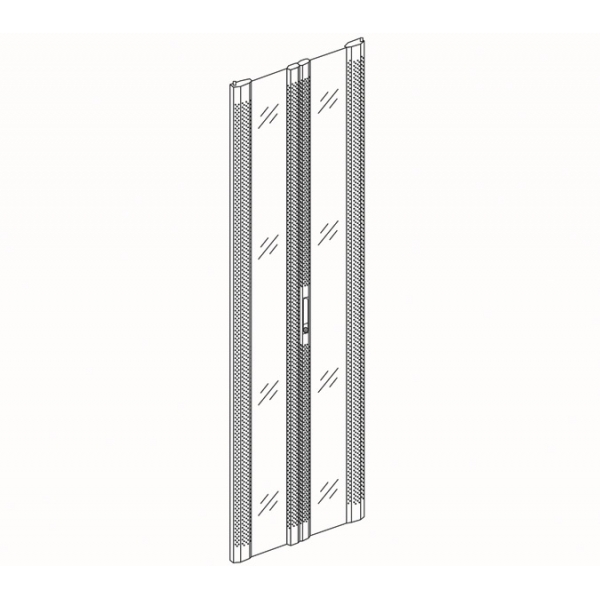 Socamont - Porte Avant Arrière Double en Verre L800 H47U Ligne 800 (réf. 71132) - photo 1