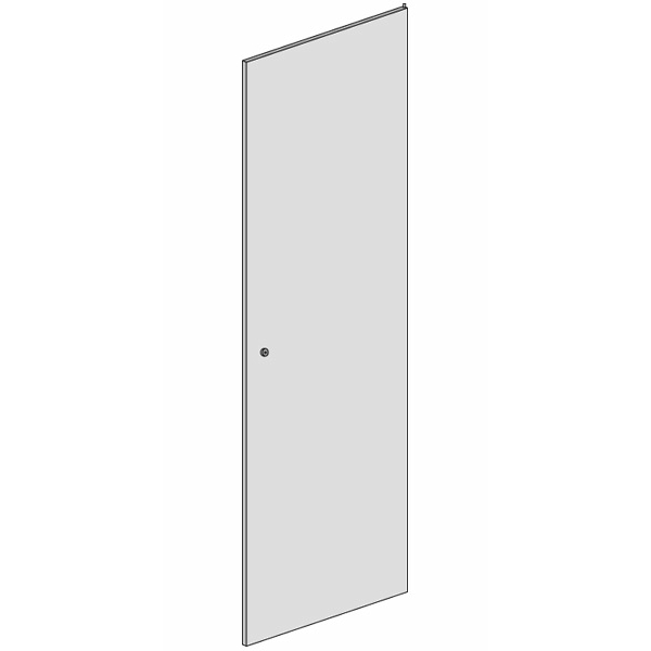 Socamont - Porte simple avant/ arrière pleine, Hauteur : 42U, Largeur : 800 (réf. 71317) - photo 1