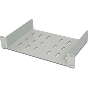 Ekivalan - Plateau modem - 10''- Capacité de charge : 10Kg - 1U - 150x44mm - Gris (réf. CESHFS1U2P150LG)
