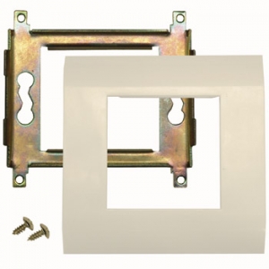 Socamont - Ensemble Support + Plaque Pour Module 45x45, Nbre De Position 45x45mm : 1 (réf. 71221)