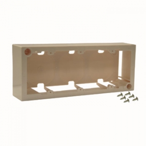 Socamont - Cadre Pour Montage En Saillie 45x135, Nbre De Position 45x45mm : 3 (réf. 71226)