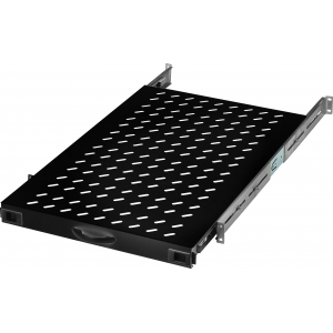 Ekivalan - Tablette téléscopique - Baie prof. 800mm - H44xL486xP550 (réf. BEACCSS1U4P550BL)