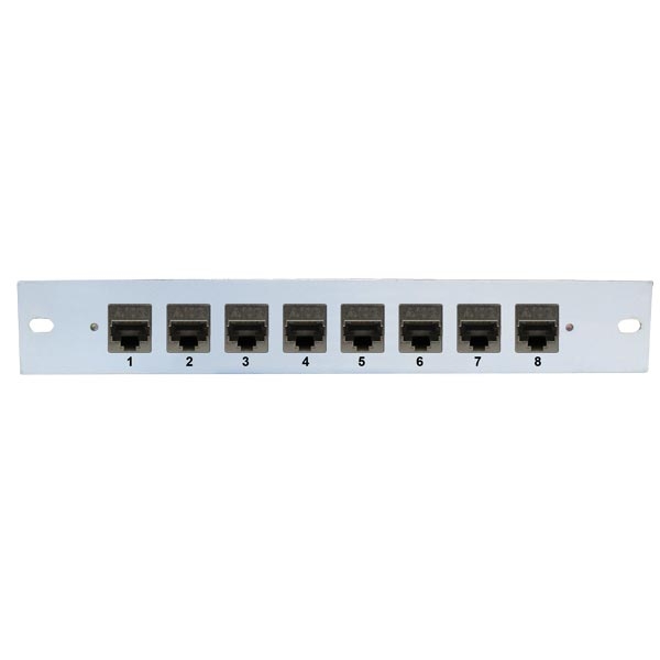 Socamont - Module 8 ports équipés de connecteurs RJ45 CAT6 (réf. 36019) - photo 1