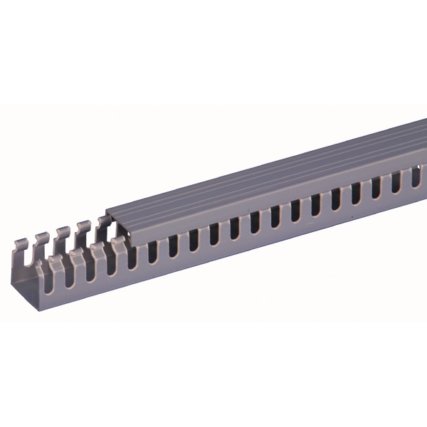 Socamont - Rail plastique de gestion de câbles, Dimension (mm) : 35x35,Hauteur : 42U (réf. 71100)