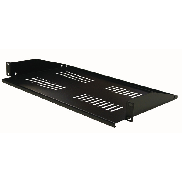 Socamont - Plateau modem - Charge : 35Kg - 2U - Prof. 266.7mm - Noir (réf. 71135)