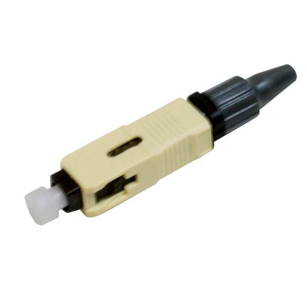 Socamont - Connecteur terrain SC multimode OM2 OM3 OM4 50/125 simplex, Ø fibre : 900µm (réf. 85056) - photo 1