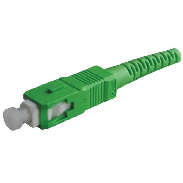 Connecteur optique SC monomode APC, Type : APC simplex, Ø fibre : 2mm