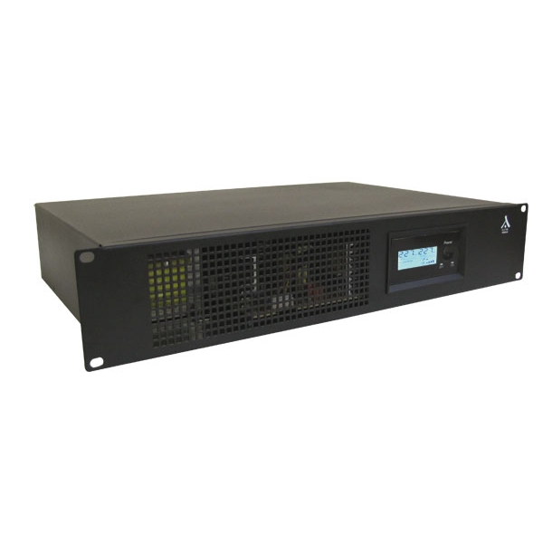  Onduleur Line Interactive mono/mono RACK 19'' 2U 2000VA /1200W, 2xBAT 12V/9AH LCD