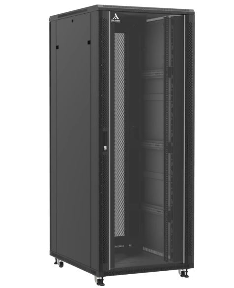 Baie serveur Ligne 800 - 19'' - 42U - H2060xL800xP1000 - Noire - Mont&eacute;e