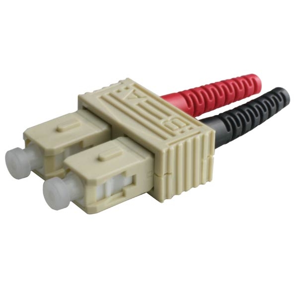 Connecteur optique SC multimode, Type : Duplex, Ø fibre : 2mm