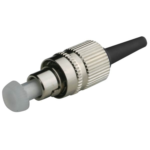 Connecteur optique FC multimode, Type : Simplex, Ø fibre : 900µm