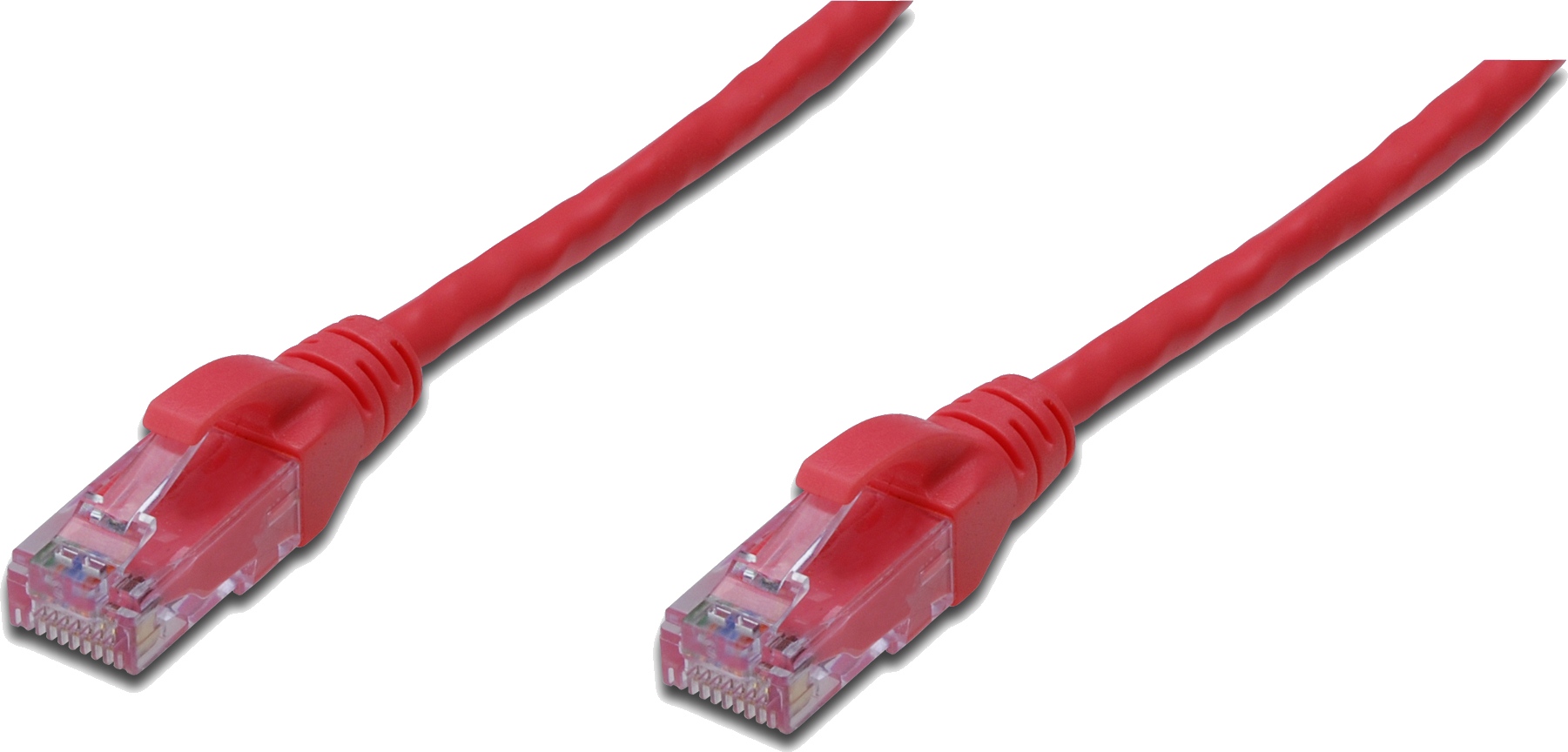 Ekivalan - Cordon RJ45 - Catégorie 6 S/FTP - LSZH - 2M - Rouge (réf. RJ6SF2SR2,00) - photo 2