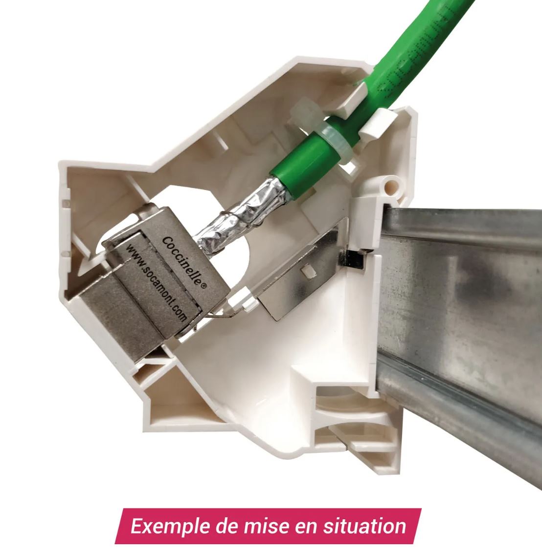 Support connecteur pour Rail Din - photo 3